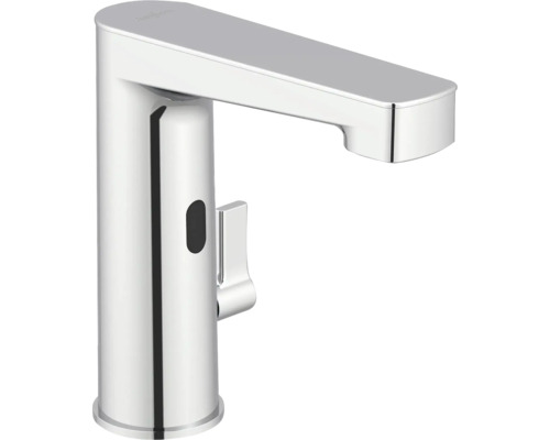 Jungborn Sensor Armatur KAPPA chrom Berührungslose Waschtischarmatur mit Hebel