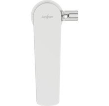 Jungborn Logo auf einem Handtuchhalter