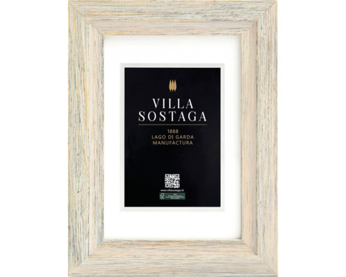 Cadre photo en bois aspect vieilli