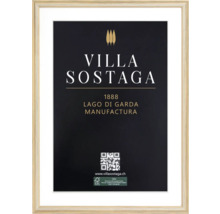 Bilderrahmen mit Holzstruktur