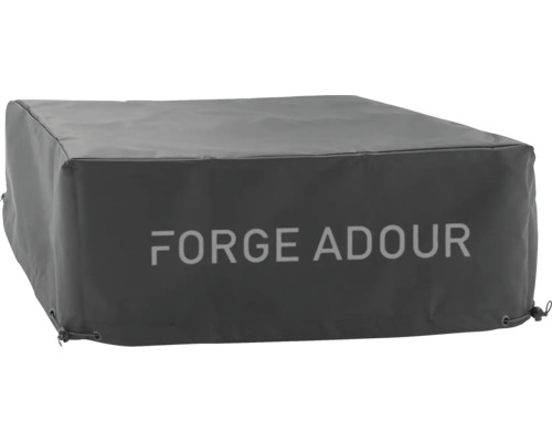 Couvercle de protection Forge Adour pour Cooking & Domestic Housse de protection Forge Adour pour barbecue ou plancha en matériau résistant aux intempéries avec cordon de serrage et Forge Adour Logo.