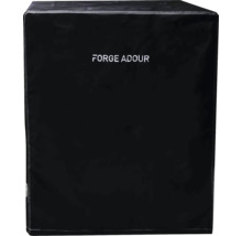 Housse de protection noire Forge Adour pour barbecues.