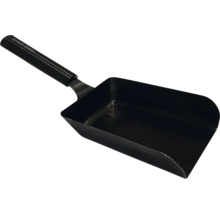 Forge Adour Kohleschaufel für Grill und Plancha aus schwarzem Stahl mit Griff.
