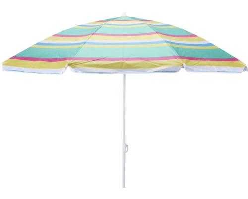 Parasol de plage à rayures