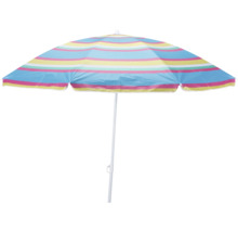 Parasol de plage à rayures
