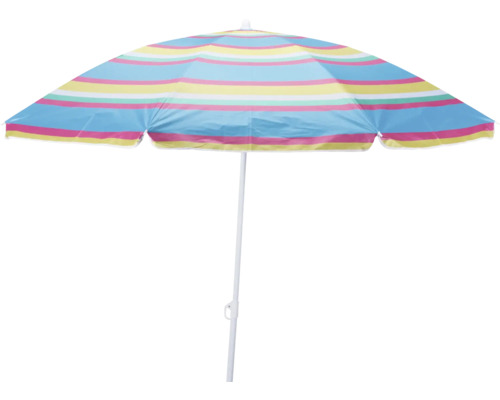 Parasol de plage à rayures