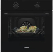Four Juno avec aliments sur une grille