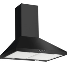 Hotte d'aspiration noire pour la cuisine