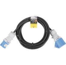 Câble de rallonge avec fiche CEE, 5 mètres