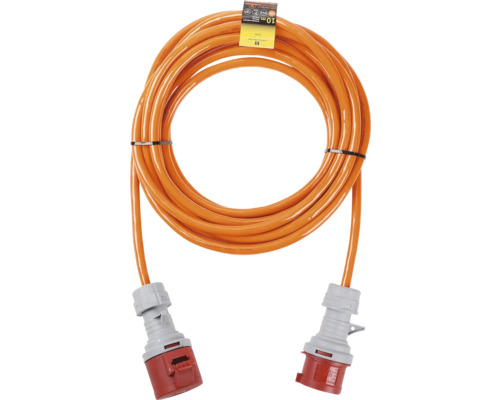Verlängerungskabel mit Stecker und Kupplung, 10 Meter