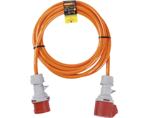 Verlängerungskabel mit Stecker und Kupplung, 5 Meter