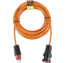 Verlängerungskabel mit Stecker und Kupplung, zehn Meter lang