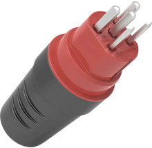 Stecker mit fünf Stiften für Elektroinstallationen