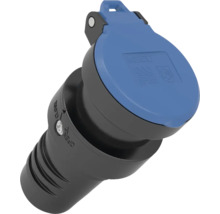 Steckvorrichtung mit Klappdeckel