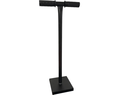 Küpper Erd- und Betonstampfer schwarz 84 cm Bodenstampfer mit quadratischer Bodenplatte und T-Griff