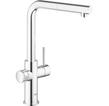 Robinet de cuisine Grohe avec bec haut
