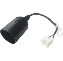 Douille de lampe avec câble et borne pour raccordement électrique