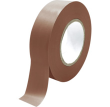 Eine Rolle braunes Isolierband.