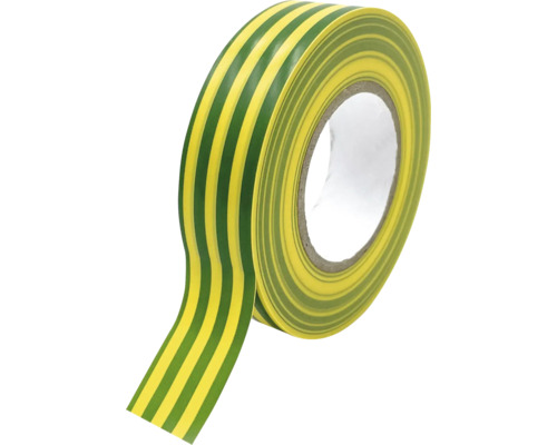 Ruban isolant jaune et vert