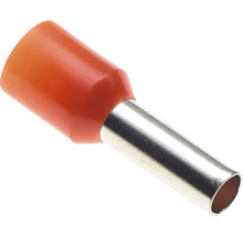 Aderendhülse aus Metall und Kunststoff