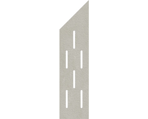 Steinwollplatte mit vertikalen Schlitzen zur Schallabsorption