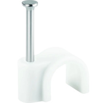 Collier à clou avec clou pour fixation de câbles