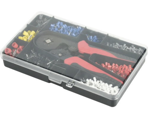 Aderendhülsenzange mit Aderendhülsen Sortiment im Koffer