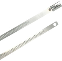 Metallkabelbinder mit Öffnungen