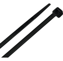 Schwarzer Kabelbinder