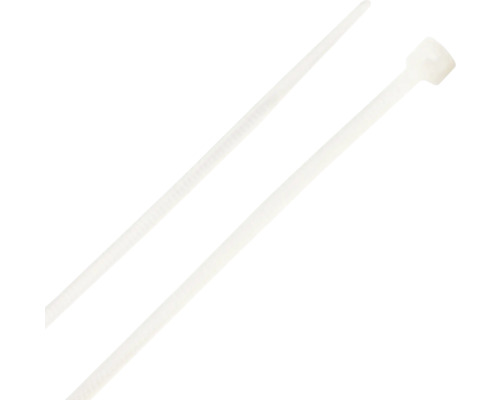 Zwei Kabelbinder aus Kunststoff