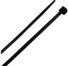 Zwei Kabelbinder aus Kunststoff