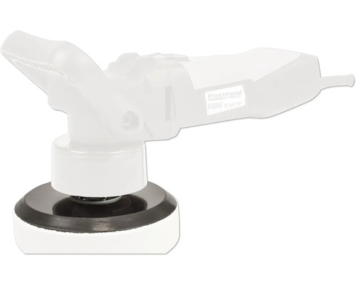 Polisseuse avec tampon de polissage