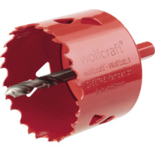 Scie cloche Wolfcraft avec foret de centrage