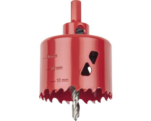 Scie cloche avec foret de centrage