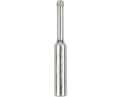 Mèche à verre avec tête de perçage diamantée