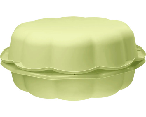 Sandkasten aus Kunststoff mit Deckel