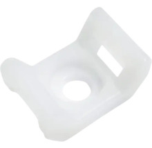 Kabelbinderhalter aus Kunststoff