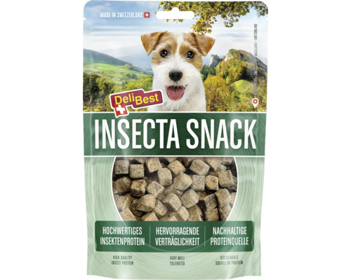 Verpackung Hunde-Snack mit Insektenprotein