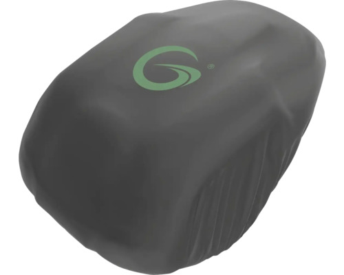 Housse de pluie grise pour sac à dos avec logo