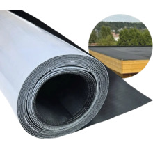 Rouleau de membrane d'étanchéité de toiture avec exemple de couverture de toiture