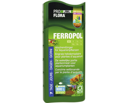 JBL ProFlora Ferropol Engrais hebdomadaire pour plantes d'aquarium