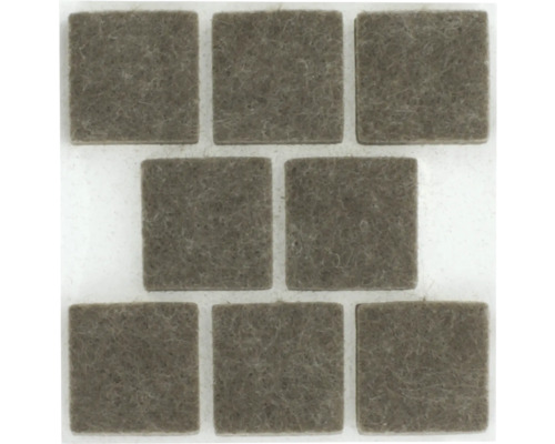 Patins carrés en feutre, autocollants, pour la protection des sols