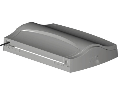 Partie supérieure du boîtier pour pompe de bassin en plastique avec sortie de câble.