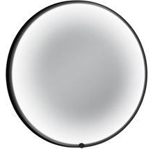 Miroir rond avec cadre