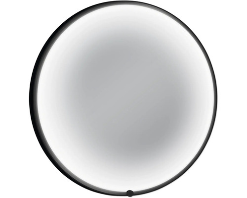 Miroir rond avec cadre