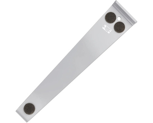 Tire-lame wolfcraft pour stratifié et parquet en métal avec trois patins en feutre