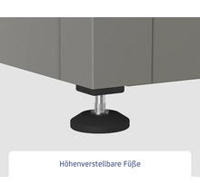 Höhenverstellbare Füsse