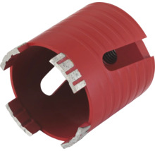 Trépan diamanté avec bord de coupe segmenté.