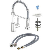 Robinet de cuisine avec tuyau de douche et accessoires de montage