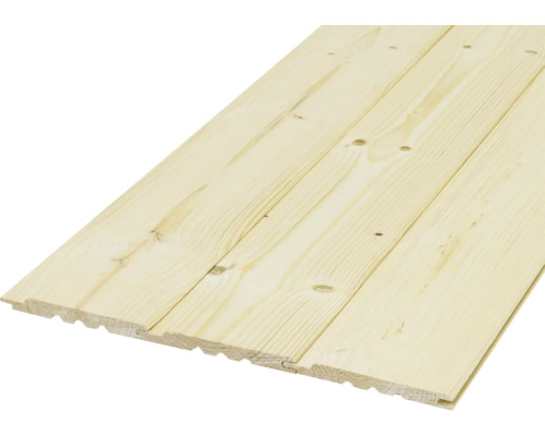 Panneau en bois avec rainure et languette